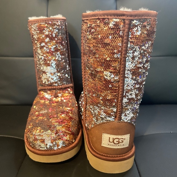 Sequin Ugg Boots - Picture 2 of 3